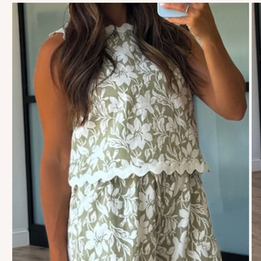 TALULAH Floral Tank Top